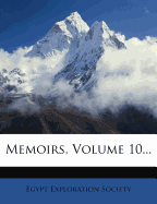 Memoirs, Volume 10...