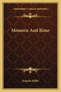 Memorie and Rime