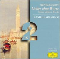 Mendelssohn: Lieder ohne Worte - Daniel Barenboim (piano)