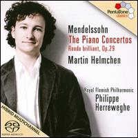 Mendelssohn: Piano Concertos Nos. 1 & 2 - Martin Helmchen (piano); Royal Flemish Philharmonic; Philippe Herreweghe (conductor)