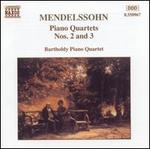 Mendelssohn: Piano Quartets Nos. 2 and 3