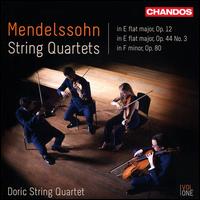 Mendelssohn: String Quartets - Doric String Quartet