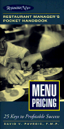 Menu Pricing: Restaurant Manager's Pocket Handbook Series