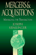 Mergers and Acquisitions - Krallinger, Joseph