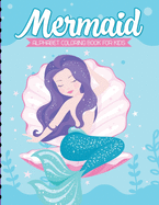 Mermaid Alphabet Coloring Book For Kids: For Kids Ages 4-8 Sea Creatures Learning Activity Books