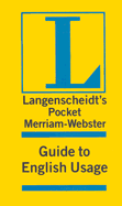 Merriam-Webster Pocket Guide to English Usage