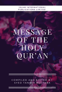 Message of the Holy Qur'an