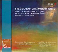 Messiaen: Chamber Music - Cdric Pescia (piano); Felix Renggli (flute); Franois Benda (clarinet); Ivan Monighetti (cello); Nurit Stark (violin)