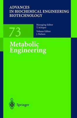 Metabolic Engineering - Nielsen, Jens (Editor)