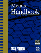 Metals Handbook Desk Edition 2nd Edition