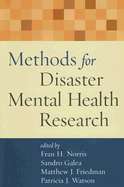 Methods for Disaster Mental Health Research