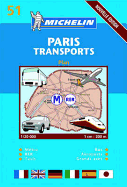 Michelin Paris Transports Map No. 51 (Was 9)