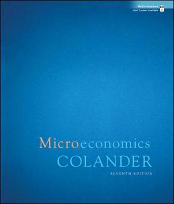 Microeconomics - Colander, David, and Colander David
