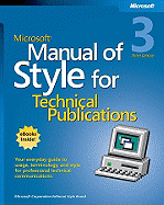 Microsoft Manual of Style for Technical Publications - Microsoft Corporation
