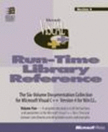 Microsoft Visual C++: Run-Time Library Reference - Microsoft Press, and Microsoft Corporation