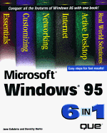 Microsoft Windows 95 6 in 1 - Calabria, Jane, and Trost, Susan, and Wyatt, Allen L.