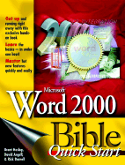 Microsoft Word 2000 Bible