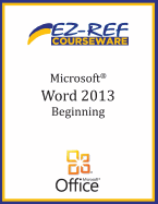 Microsoft Word 2013: Beginning (B/W)