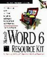 Microsoft Word 6 Resource Kit