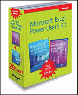 Microsofta Excela Power User's Kit: Microsofta Powerpivot for Excela 2010 & Microsofta Office Excela 2010: Data Analysis and Business Modeling, 3e