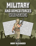 Military and Armed Forces Word Search: 8.5x11 Large Print