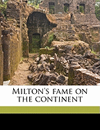 Milton's Fame on the Continent