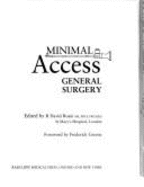 Minimal access general surgery