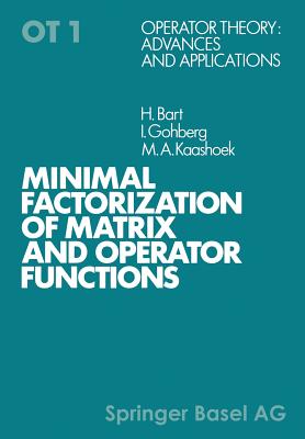 Minimal factorization of matrix and operator functions - Bart, and Gohberg, and Kaashoek