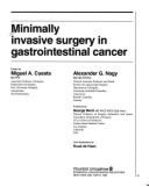 Minimally Invasive Surg GI Cancer - Cuesta, Miguel A (Editor), and Nagy, Alexander G (Editor), and Berci, George (Designer)