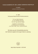 Minimierung der Schadstoffproduktion bei Verbrennungseinrichtungen kleiner Leistung