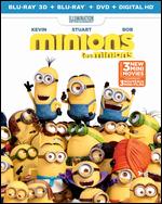 Minions [3D] [Blu-ray/DVD] - Kyle Balda; Pierre Coffin