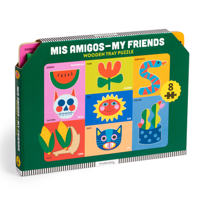 MIS Amigos-My Friends Wooden Tray Puzzle - Mudpuppy, and Moreno, Priscilla (Illustrator)