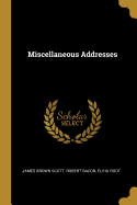 Miscellaneous Addresses