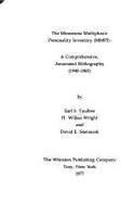 MMPI: A Comprehensive, Annotated Bibliography, 1940-1964 (Minnesota Multiphasic Personality Inventory) - Taulbee, Earl S, and Wright, H Wilkes, and Stenmark, David E