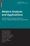 Modern Analysis and Applications: The Mark Krein Centenary Conference - Volume 2: Differential Operators and Mechanics