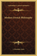 Modern French Philosophy