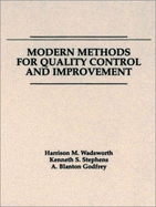 Modern Methods for Quality Control and Improvement