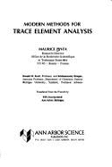 Modern Methods for Trace Element Analysis - Pinta, Maurice