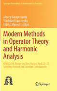 Modern Methods in Operator Theory and Harmonic Analysis: Otha 2018, Rostov-On-Don, Russia, April 22-27, Selected, Revised and Extended Contributions