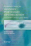 Modern Portfolio Optimization with NuOPTTM, S-PLUS, and S+BayesTM