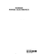 Modern Power Electronics