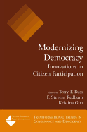 Modernizing Democracy: Innovations in Citizen Participation: Innovations in Citizen Participation