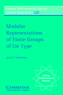 Modular Representations of Finite Groups of Lie Type