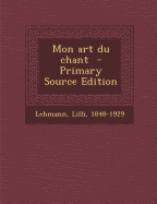 Mon Art Du Chant