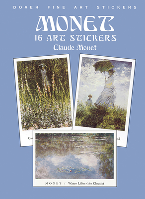 Monet: 16 Art Stickers - Monet, Claude