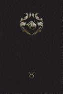 Monogram Taurus Notebook: Blank Diary Journal Log Notebook