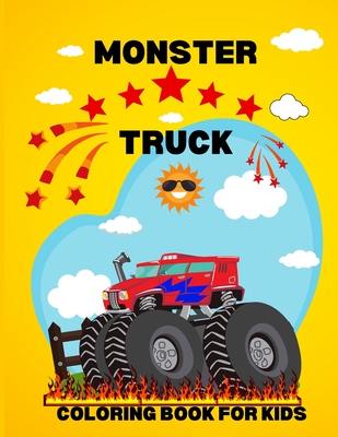 Monster Truck: Fun and Unique Coloring Book for Kids Ages 3-10 - Wilson, Cate