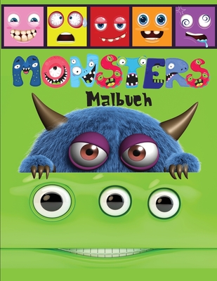 Monsters Malbuch: Ein gruseliges und lustiges Mal-und Activity-Buch f?r Kinder mit Monster-Alphabet - Dorny, Lora