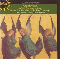 Monteverdi: Mass for four voices; Mass for Six voices 'In Illo Tempore' - Margaret Phillips (organ); The Sixteen; Harry Christophers (conductor)