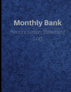 Monthly Bank Reconciliation Statement